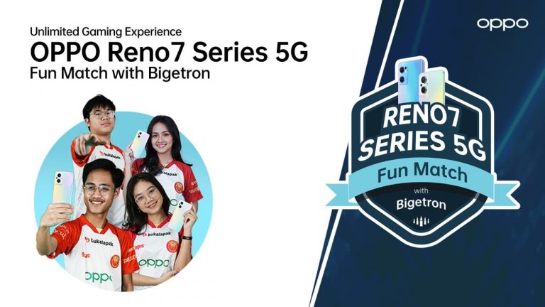 OPPO Gelar Reno7 Series 5G Fun Match with Bigetron