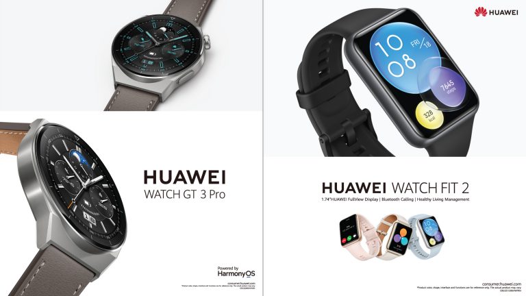 Dukung Gaya Hidup Sehat, Huawei Luncurkan Watch Fit 2 dan GT 3 Pro