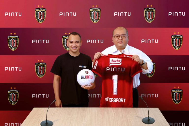 Platform Kripto PINTU Resmi Jadi Sponsor Bali United