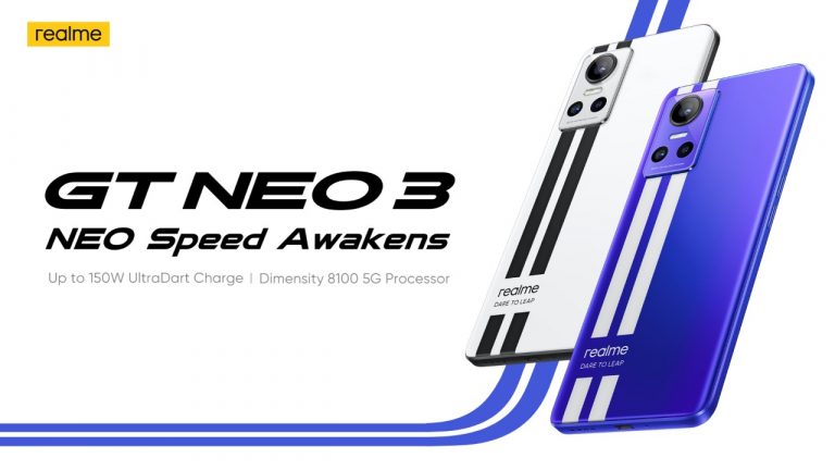 realme GT NEO 3 dengan Dukungan 150W UltraDart Charge Resmi Hadir di Indonesia, Cas 5 Menit Dapat 50 Persen