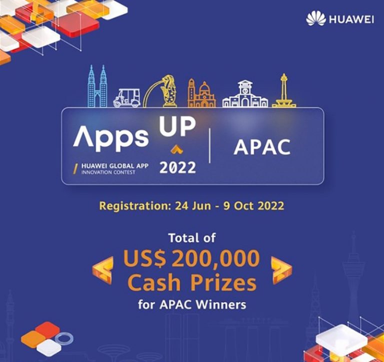 Kompetisi Huawei Apps UP 2022 Kembali Digelar. Total Hadiah 200 Ribu Dolar AS Disiapkan Bagi Para Developer Asia Pasifik!