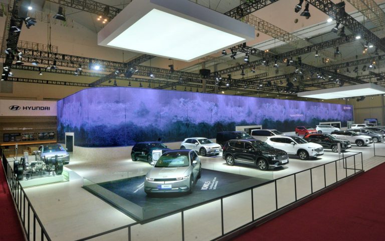 Inspirational Media Wall LED di GIIAS 2022 Jadi Cara Hyundai Tunjukkan Visi Brand