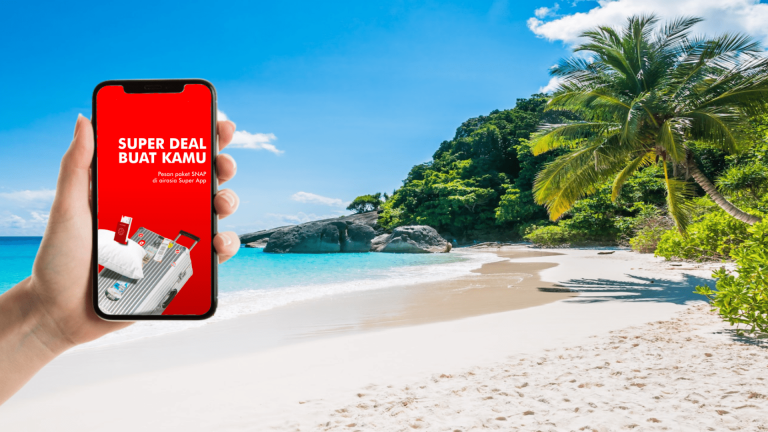 Airasia Super App Sajikan Paket SNAP, Paket Ekonomis Liburan Tak Bikin Kantong Jebol