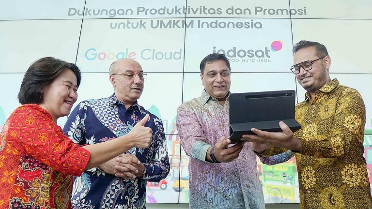 Dorong Produktivitas Pelaku Usaha di Tanah Air, Indosat dan Google Cloud Hadirkan Paket UMKM Super Combo