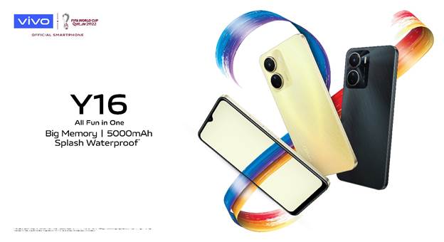 Vivo Y16, Smartphone dengan Sentuhan Desain Premium Harga Sejutaan Resmi Hadir di Indonesia