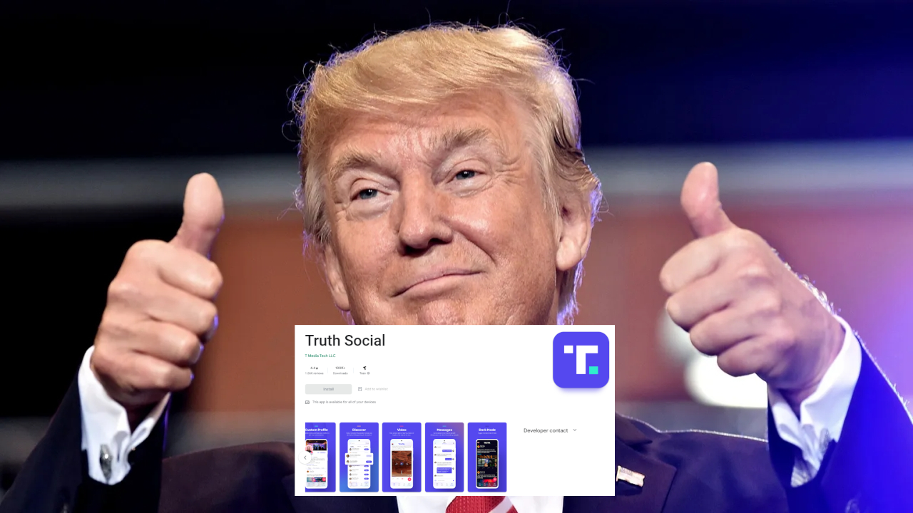 Dapat Lampu Hijau Dari Google, Aplikasi Medsos "Truth Social" Donald ...