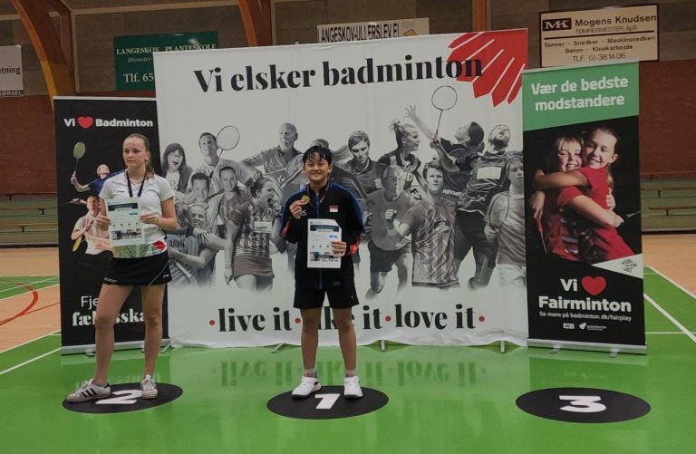 Atlet Binaan Indihome Gideon Badminton Academy Ini Raih Juara 1 Victor Denmark Junior U17