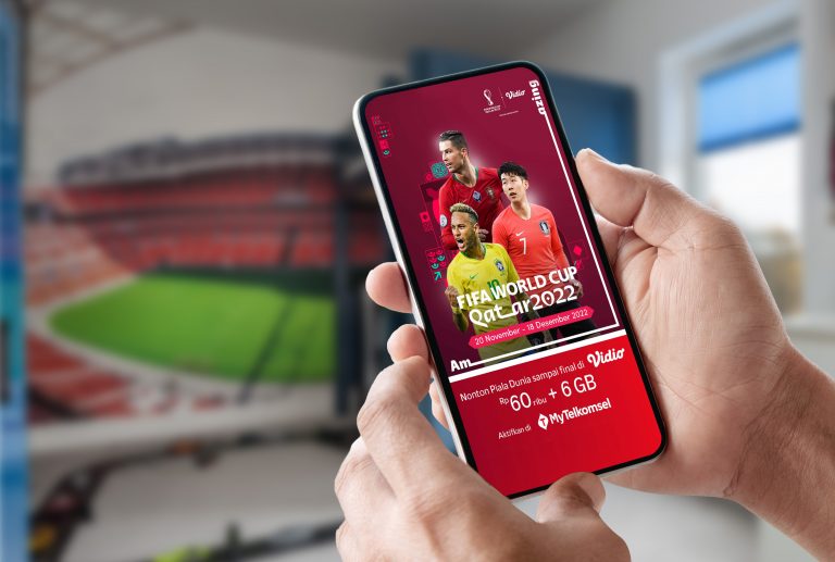 Telkomsel dan Vidio Sajikan Paket Langganan Nonton Seluruh 64 Pertandingan FIFA World Cup Qatar 2022