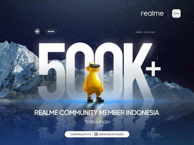 realme Community Indonesian Telah Miliki 500 Ribu Anggota di Penghujung 2022