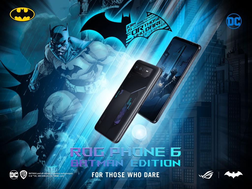 ASUS Republic of Gamers Warner Bros. Consumer Products and DC Announce Exclusive ROG Phone 6 BATMAN Edition 1 1