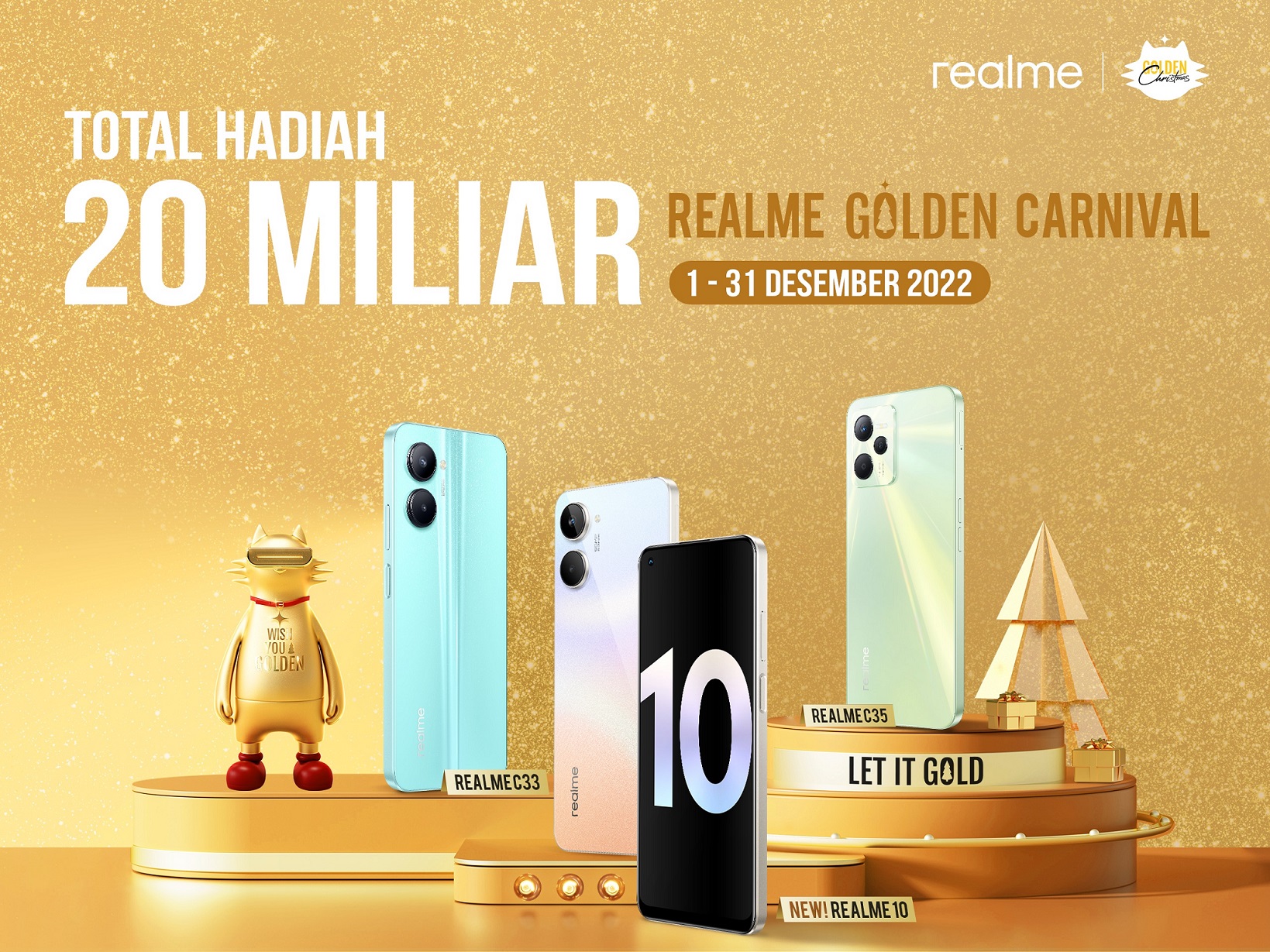 realme Golden Carnival Total Hadiah 2 Miliar Rupiah