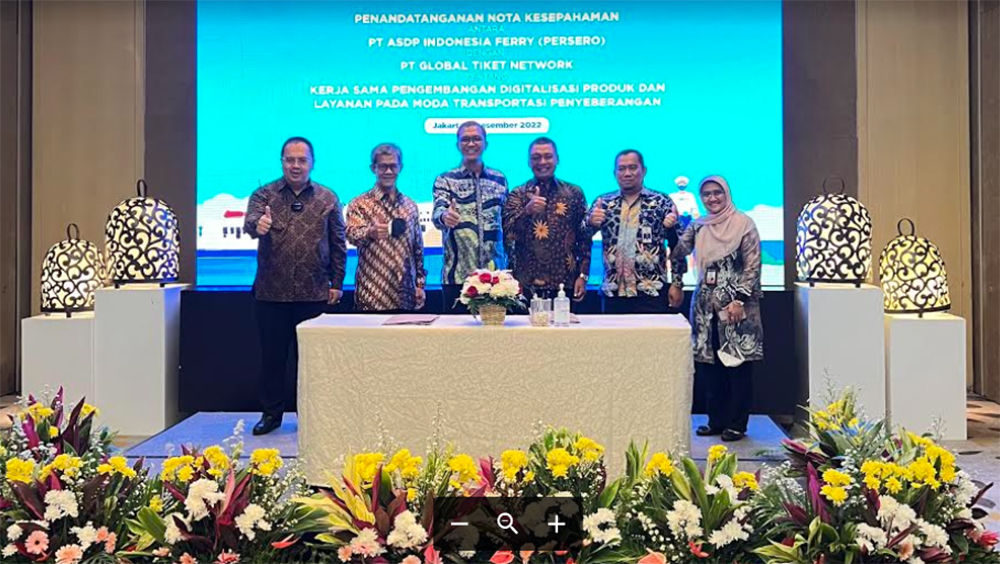tiket.com Resmi Menjadi Mitra Kerja Sama Pengembangan Digitalisasi Produk dan Layanan pada Moda Transportasi Penyeberangan dengan PT ASDP Indonesia Ferry Persero