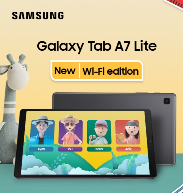 Samsung Perkenalkan Tablet Sejutaan, Galaxy Tab A7 Lite Wi-Fi