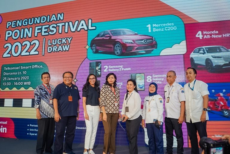Ada Mercy hingga Vespa, Telkomsel Umumkan Pemenang Program Poin Festival Lucky Draw 2022