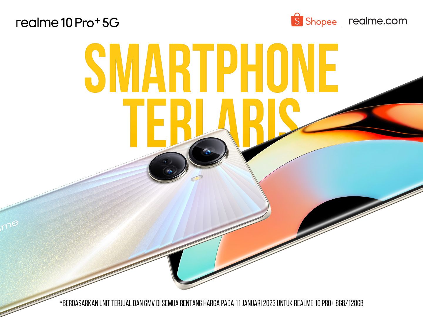 realme 10 Pro 5G Smartphone Terlaris