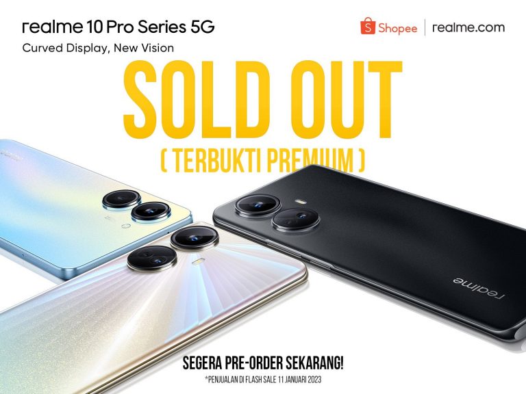 realme 10 Pro Series 5G Sold Out di Sesi Penjualan Perdana