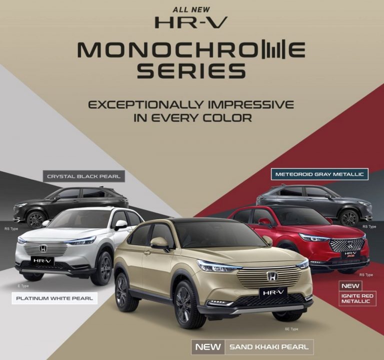 Positif Direspons Pasar, All New New Honda HR-V Monochrome Series Mejeng IIMS 2023