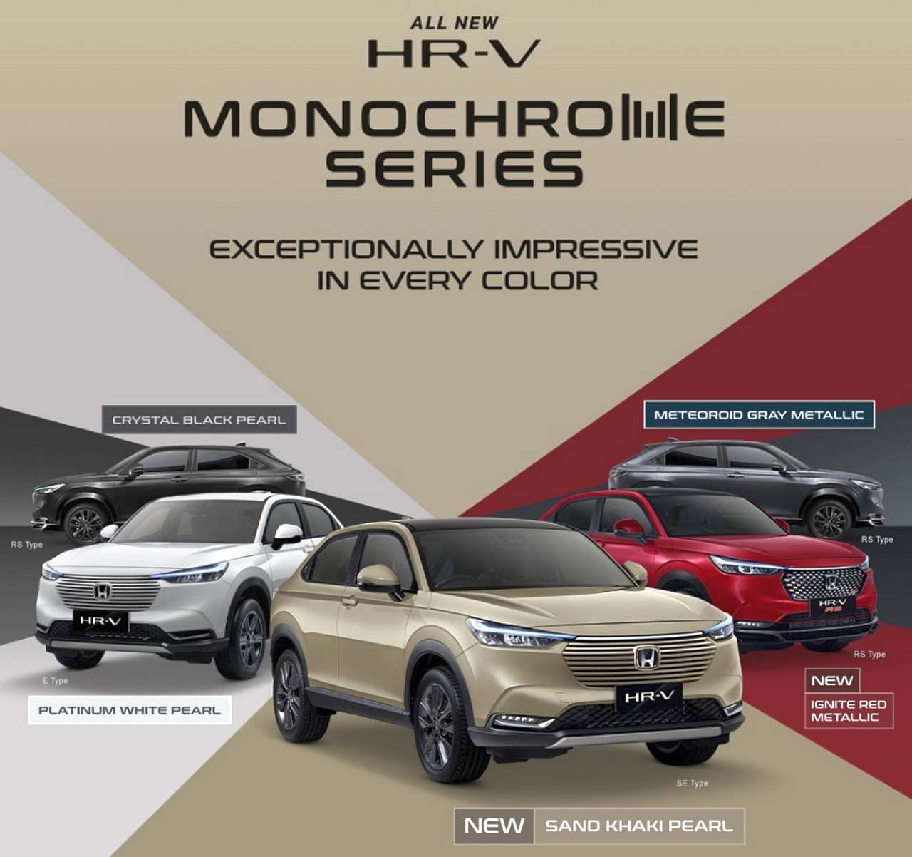 Positif Direspons Pasar All New New Honda Hr V Monochrome Series