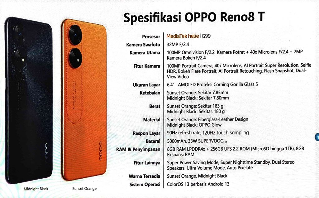 OPPO Reno8 T