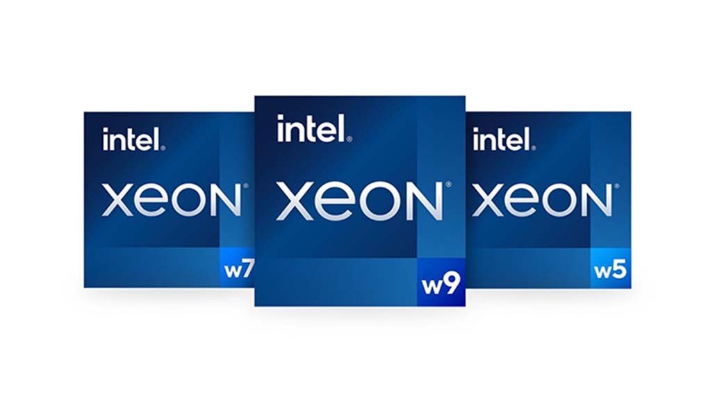 Intel Xeon w Workstation Badges