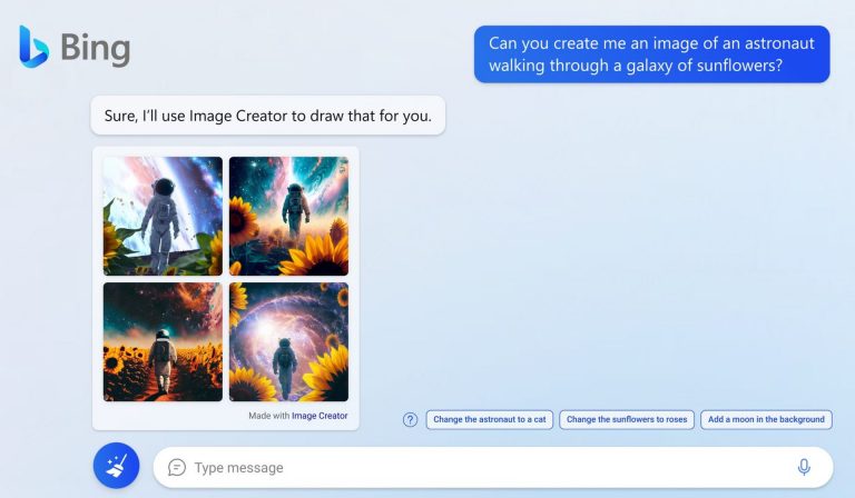 Kurang Bakat Gambar? Berkat Dukungan AI, Bing Image Creator Mungkin Bisa Membantu Anda