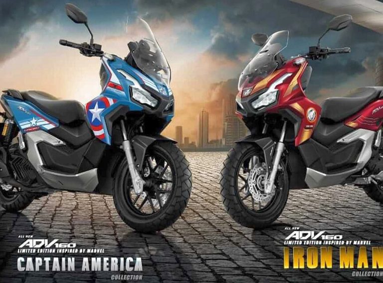 Honda Luncurkan Skutik ADV 160 dengan Livery Marvel Iron Man dan Captain America. Baru Dipasarkan di Thailand
