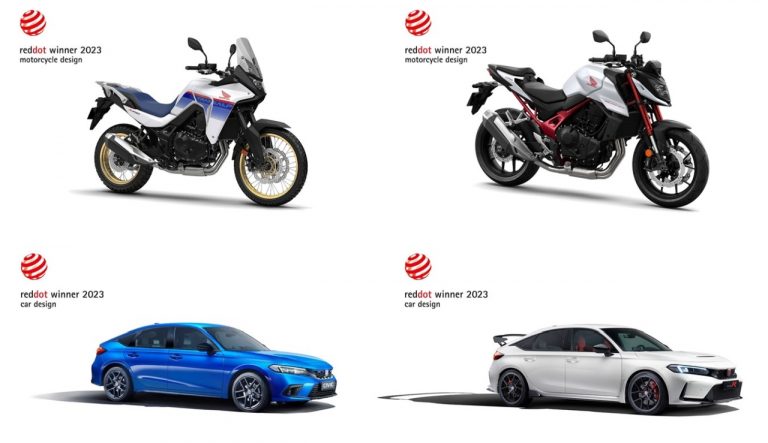 Honda Civic Type R dan Honda Civic e:HEV Sabet Desain Mobil Terbaik Red Dot Design Award 2023