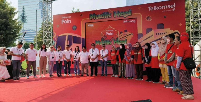 Pererat Tali Silaturahmi, Program Social Movement Mudik Hepi Telkomsel Poin Sukses Berangkatkan 1.400 Pemudik