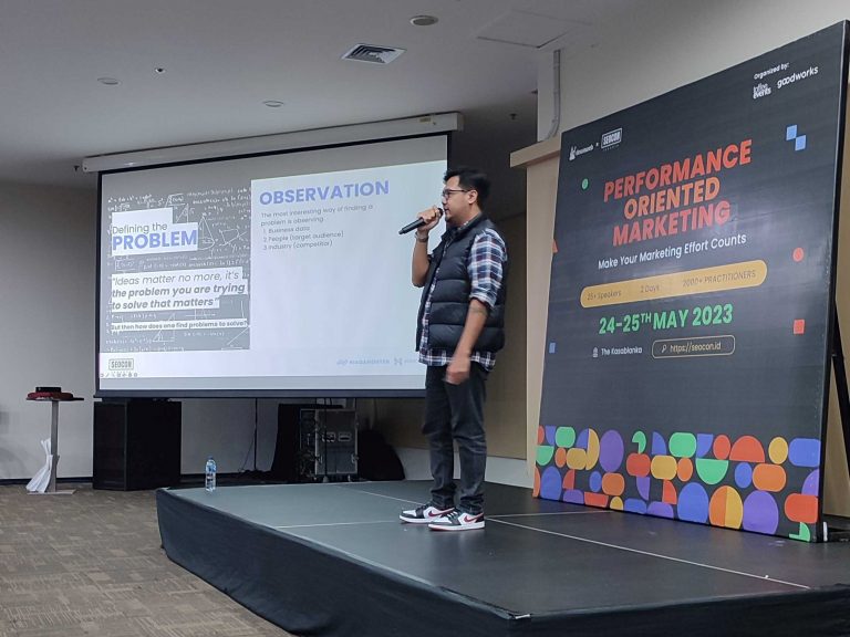 Niagahoster Paparkan Strategi Marketing Creative Campaign di SEOCon 2023