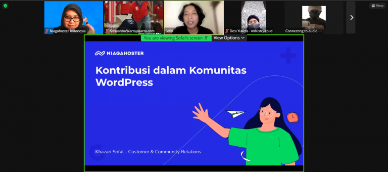 Melihat Kontribusi Niagahoster untuk Bangkitkan Komunitas WordPress Indonesia