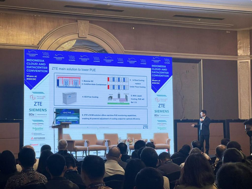 ZTE at Indonesia Cloud and Data Center Convention 2023