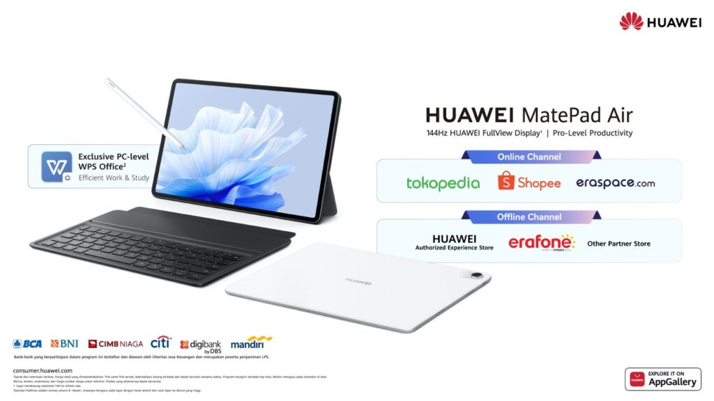 3 HUAWEI MatePad Air Sales Channel Large