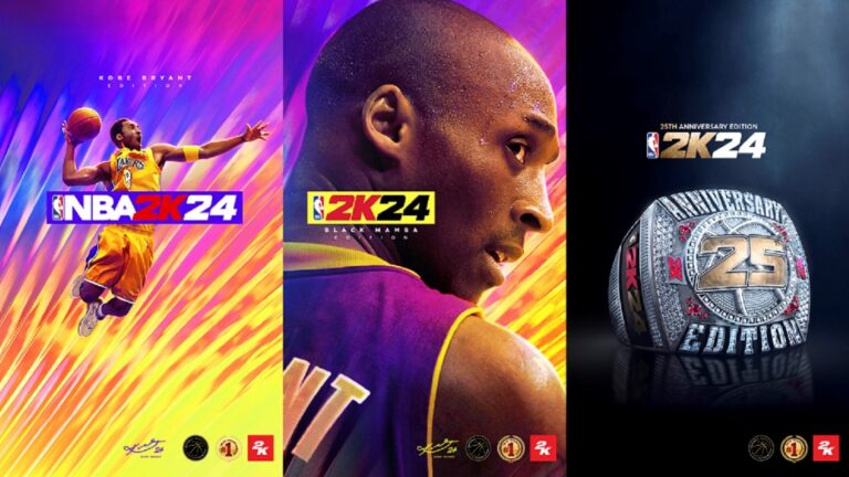 Kobe Bryant Jadi Cover Athlete NBA 2K24 Kobe Bryant Edition dan Black Mamba Edition