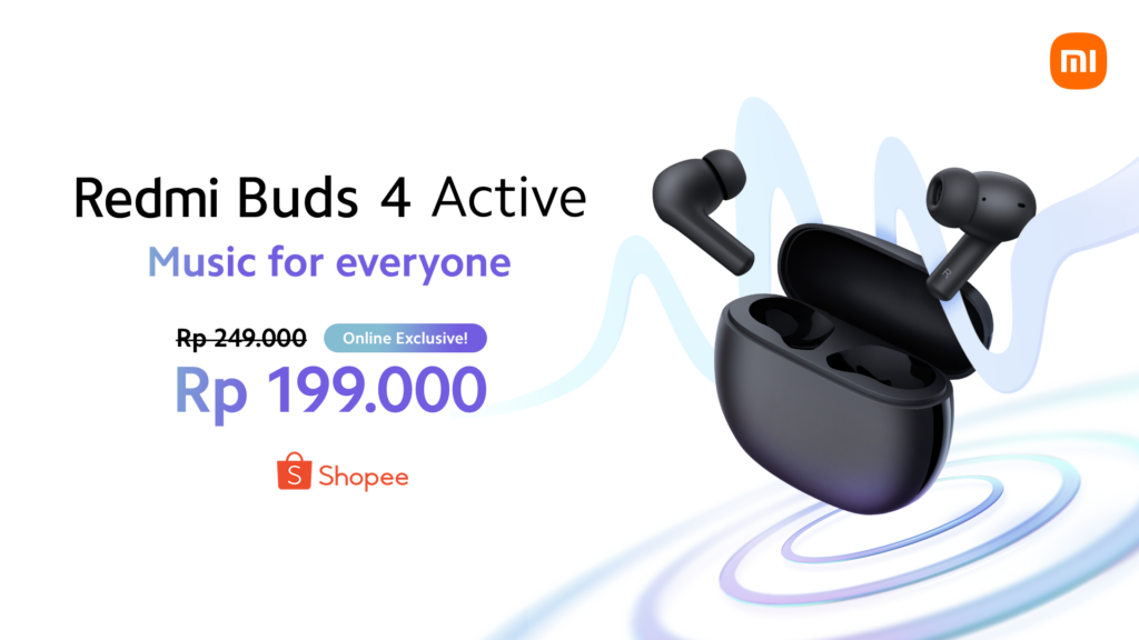 Redmi buds 4 active black