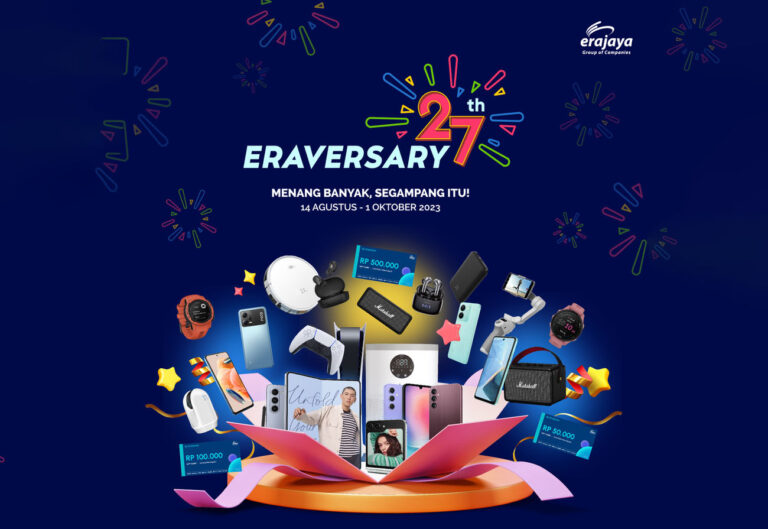 Erajaya Group Rayakan 27 Tahun Perjalanan dengan Eraversary 2023