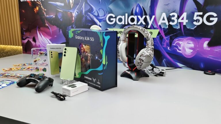 Samsung Galaxy A34 5G Awesome Lime Ada Paket Gaming-nya