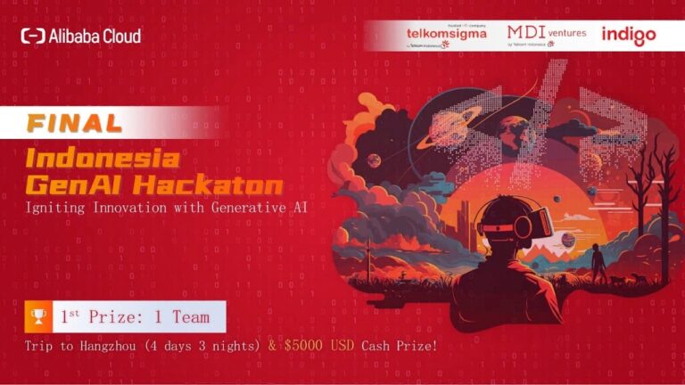 Sukses Gelar Indonesia GenAI Hackathon 2023, Telkomsigma dan Alibaba Cloud Rangsang Lahirnya Talenta Digital