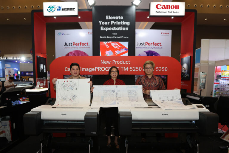 Canon Hadirkan imagePROGRAF TM Series, Large Format Printer Terbaru yang Diperkuat 5 Tinta Pigment