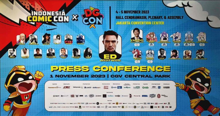 Pergelaran Indonesia Comic Con x DG Con 2023, Pesta Pop Culture Terbesar Kembali Hadir!
