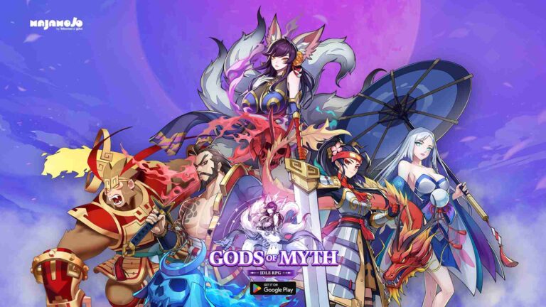 Gods of Myth Resmi Dirilis, Game Idle-RPG Terbaru Berlatar Mitologi Dunia Penuh Strategi