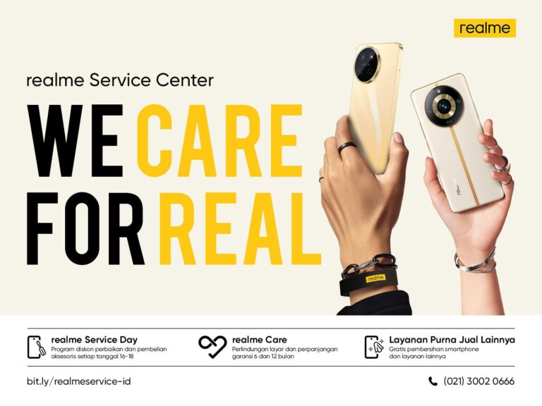 realme Tawarkan Serangkaian Layanan Purna Jual Khusus, Tersebar di 39 Exclusive Service Center
