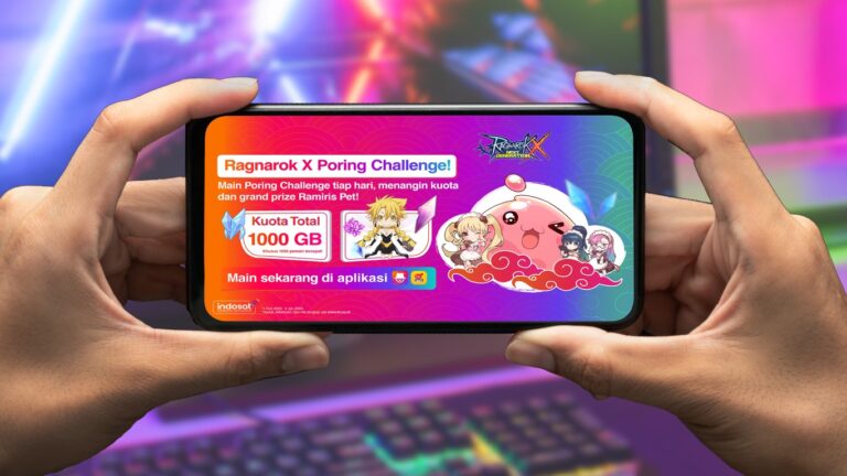 Kampanye Poring Challenge dari Indosat dan Ragnarok X untuk Gaming yang Positif