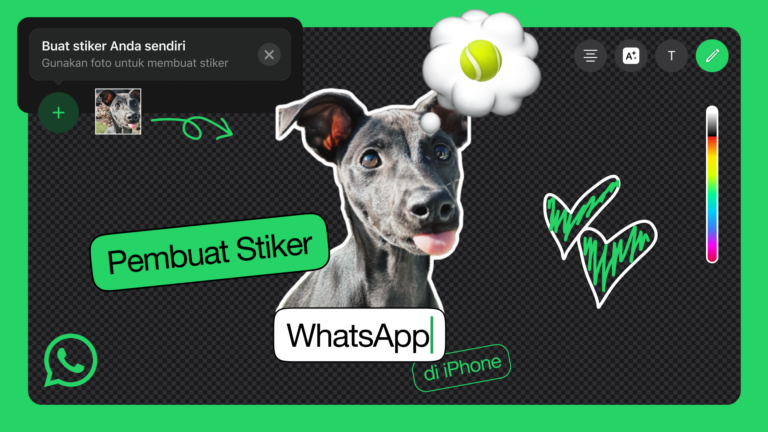 Fitur Sticker Maker Sapa Pengguna iOS, Begini Cara Pakainya di WhatsApp!