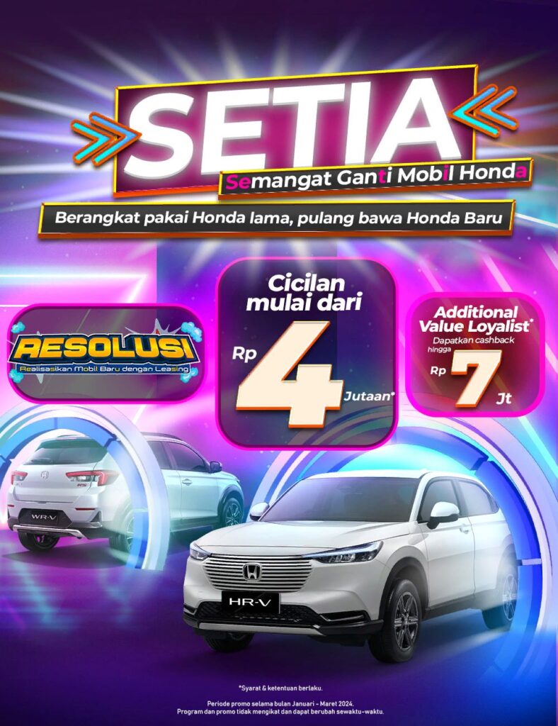 promo Honda SETIA