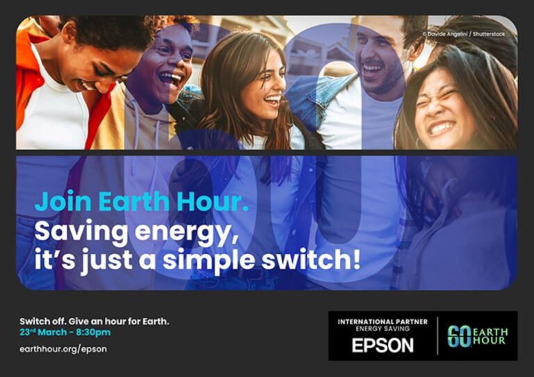 Epson Bergabung dengan Earth Hour 2024 Guna Dukung Penghematan Energi