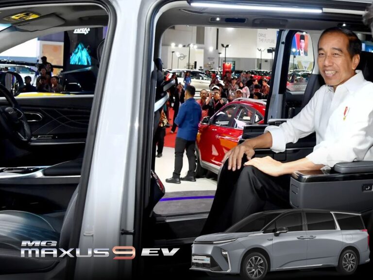 Hadir di IIMS 2024 dan Dijajal Jokowi, MG Maxus 9 Jadi MPV Listrik Premium Pertama di Indonesia