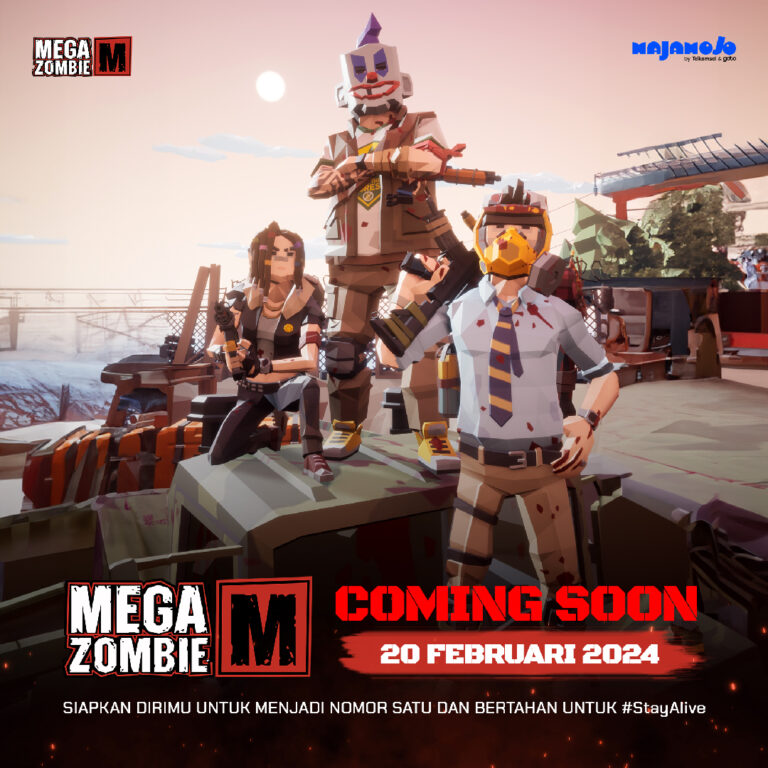 Resmi Dirilis 20 Februari Mendatang, Mega Zombie M Hadirkan Keseruan Tembak dan Bertahan dalam Game Terbaru yang Menantang!