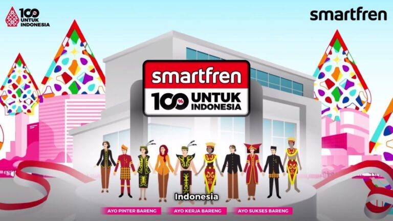 Gerakan Smartfren 100 Persen untuk Indonesia Konsisten Tingkatkan Literasi Digital Masyarakat