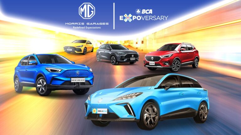Duo Mobil Listrik MG Produksi Lokal Pikat Pengunjung di Ajang BCA Expoversary 2024. Apa Saja?
