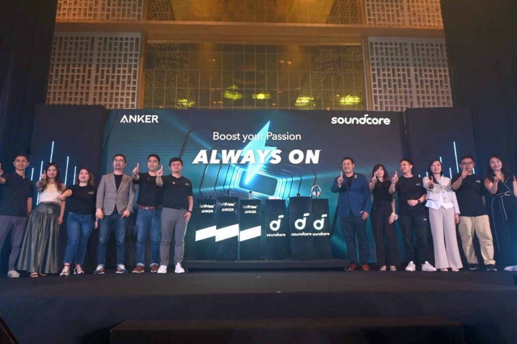 Sesi foto bersama New Product Launch dari Anker dan Soundcore bertajuk Boost Your Passion Always On